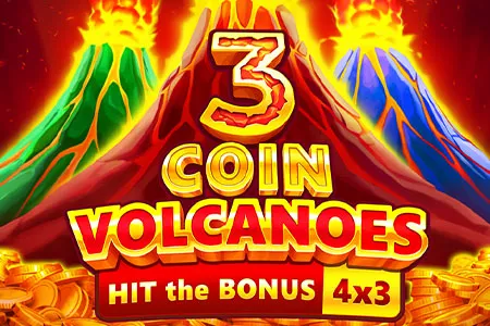 3 coin volcanoes